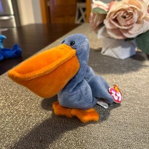 TY Beanie Baby- Scoop Toy, NWT, 1996, Tag Errors!